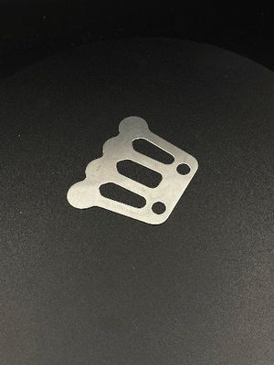 그림과 주문 제작된 스테인레스 금속 밸브 플레이트와 샘플 밸브 플레이트