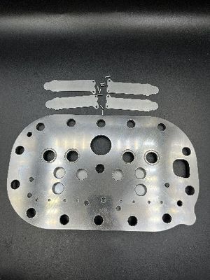 둥근 압축 밸브 플레이트 부드러운 표면 압축 밸브 플레이트